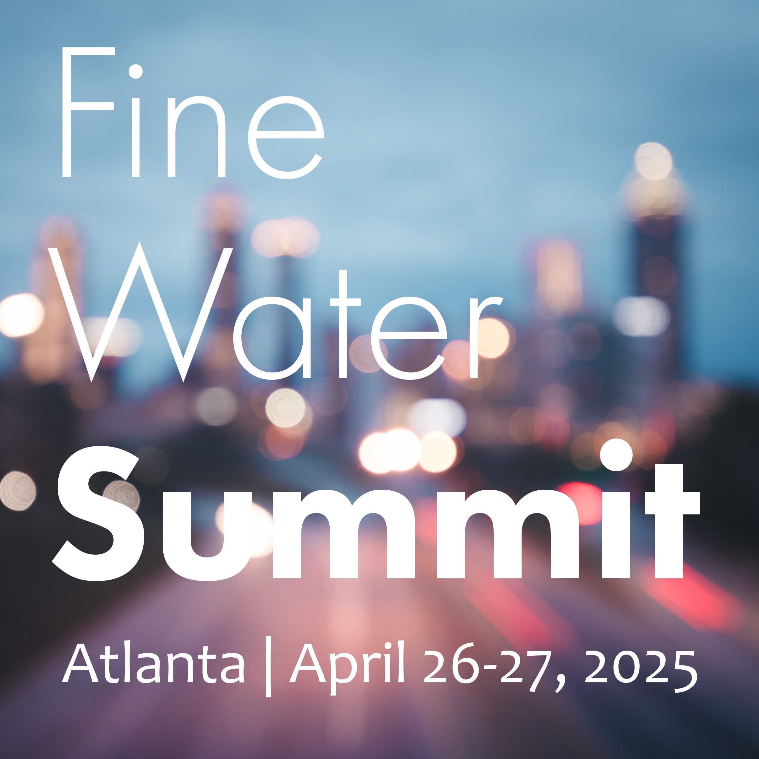 Fine Water Summit 2025