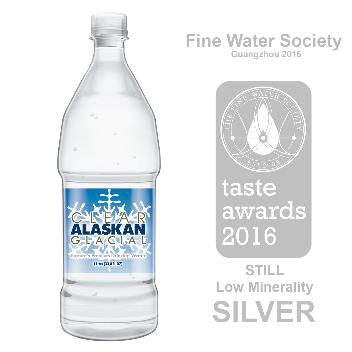 Fine Bottled Water - Clear Alaskan Glacial