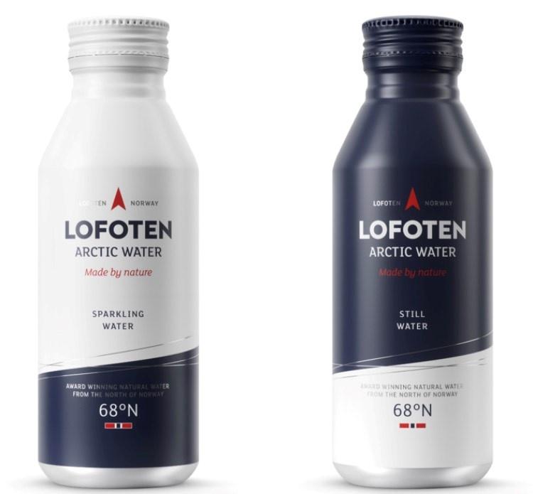 Lofoten Arctic Water's aluminium bottle Still 12 pack