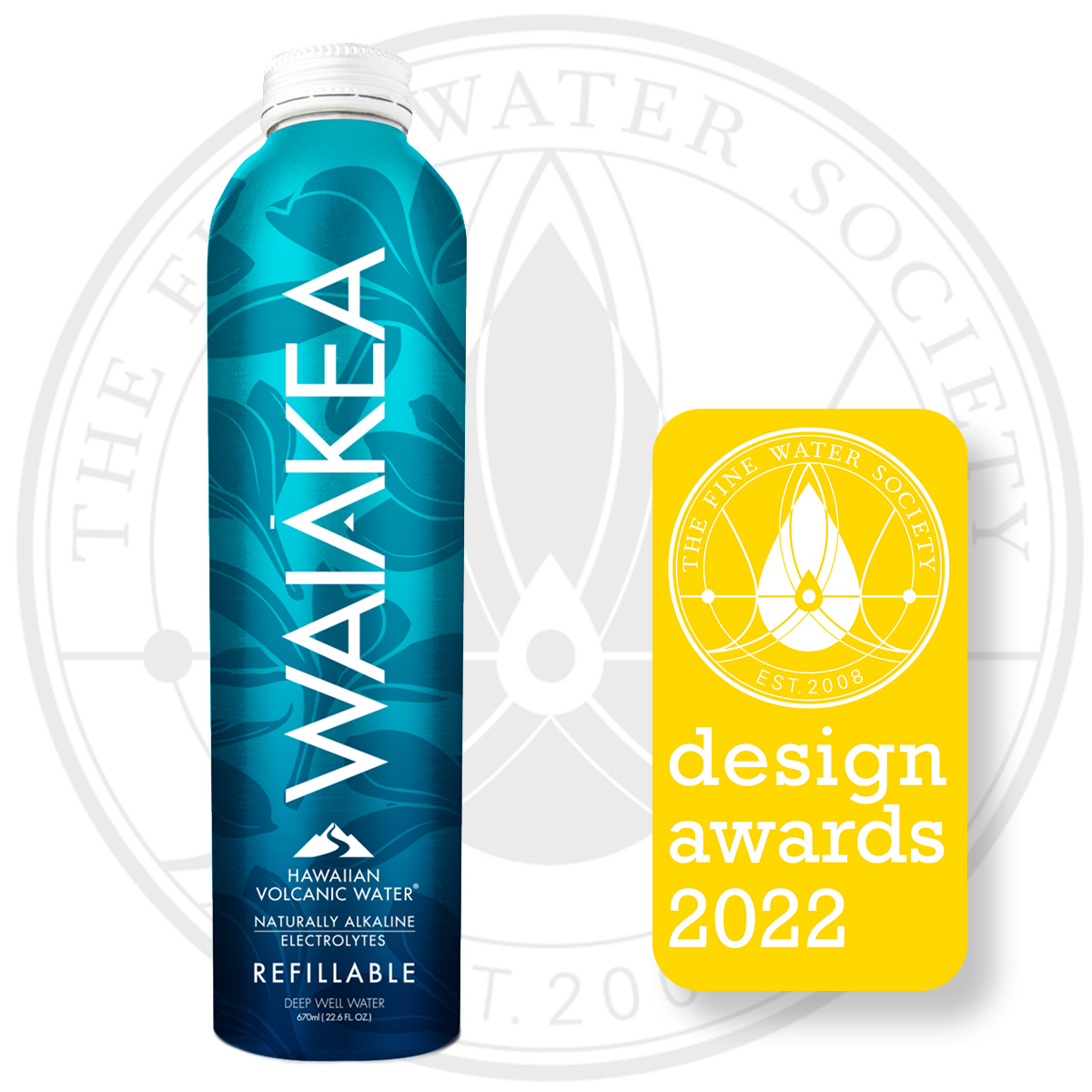 Fine Bottled Water - Waiākea